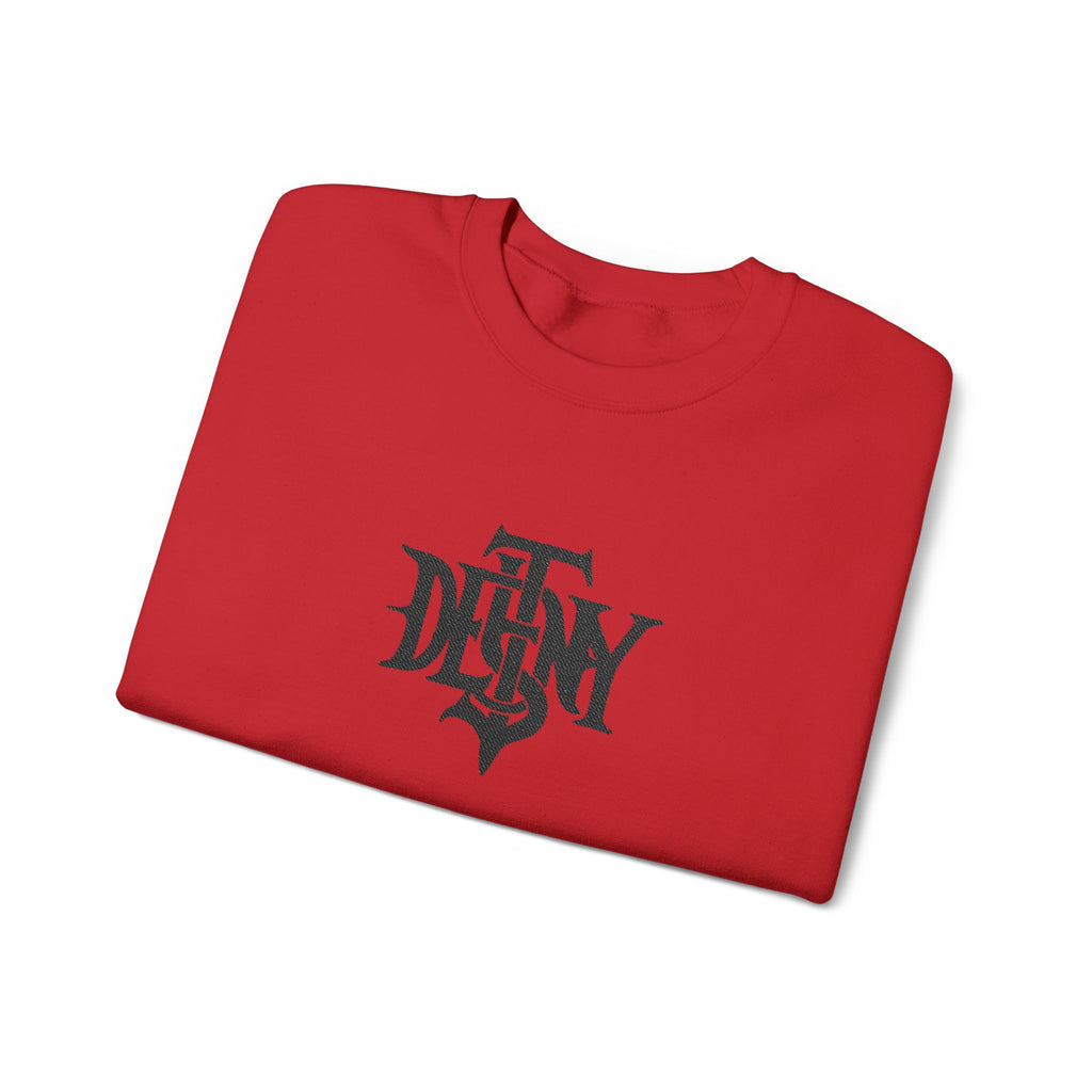 Unisex Destiny Gothic Logo Sweatshirt | Gothic Logo Crewneck