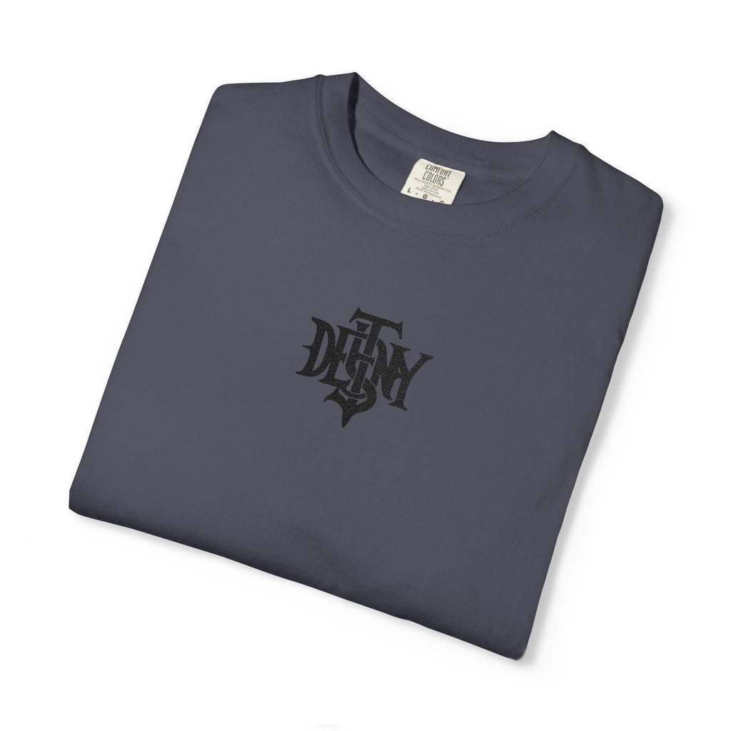 Destiny Gothic Logo T-Shirt | Minimal Chest Graphic