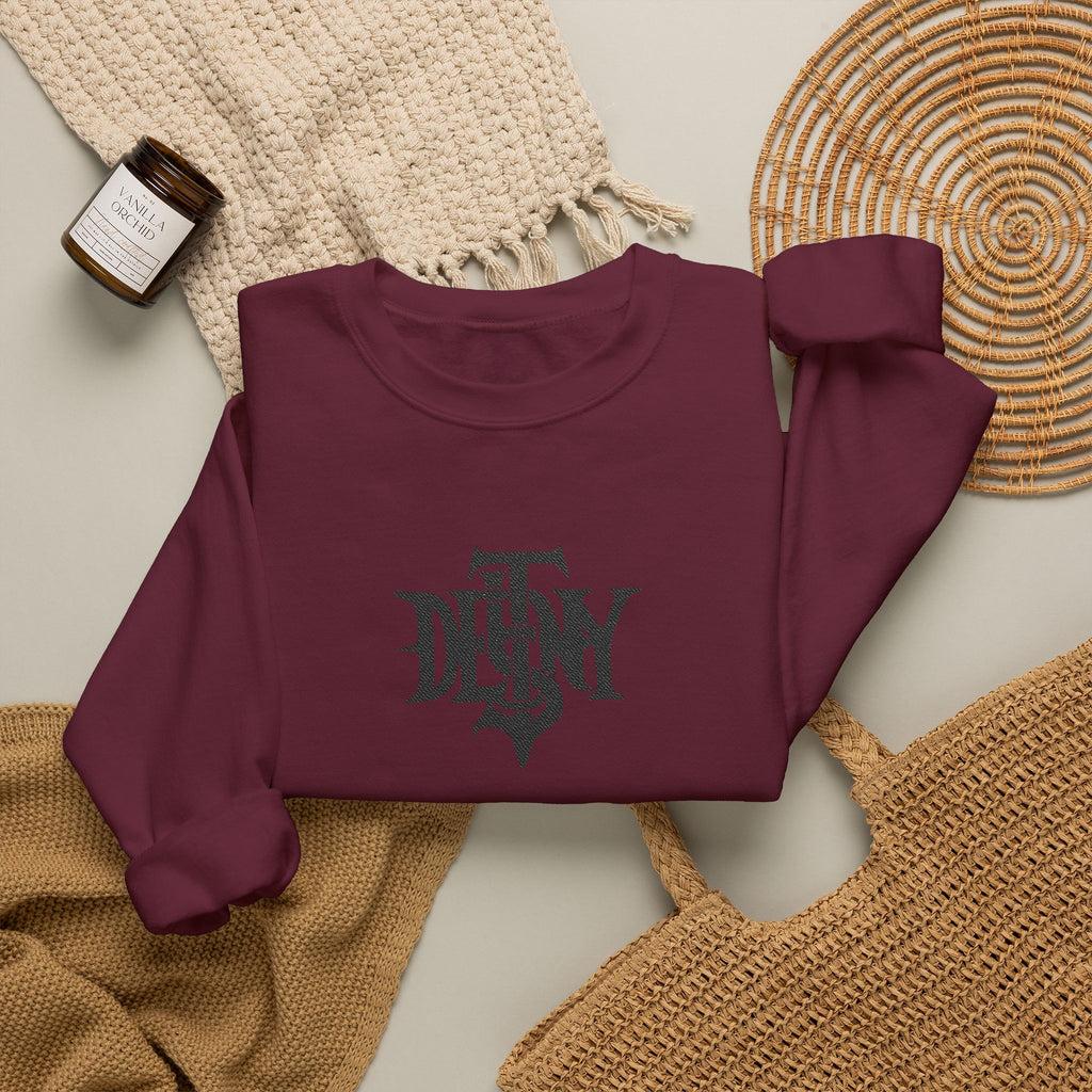 Unisex Destiny Gothic Logo Sweatshirt | Gothic Logo Crewneck