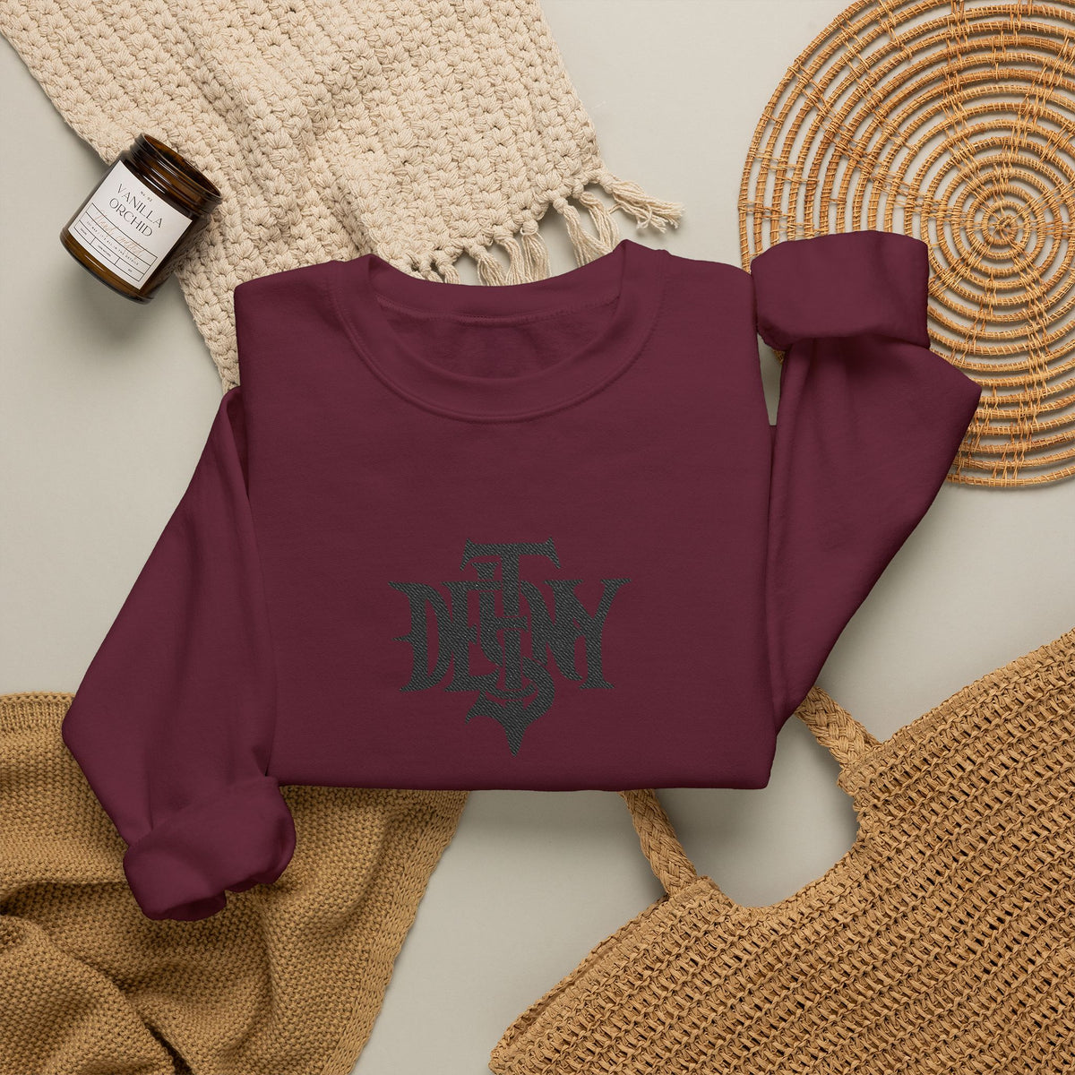 Unisex Destiny Gothic Logo Sweatshirt | Gothic Logo Crewneck