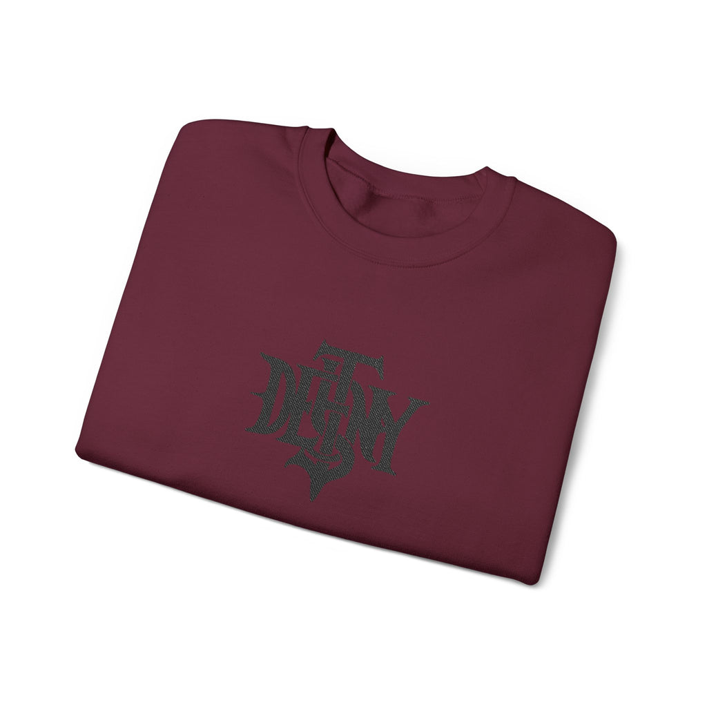 Unisex Destiny Gothic Logo Sweatshirt | Gothic Logo Crewneck
