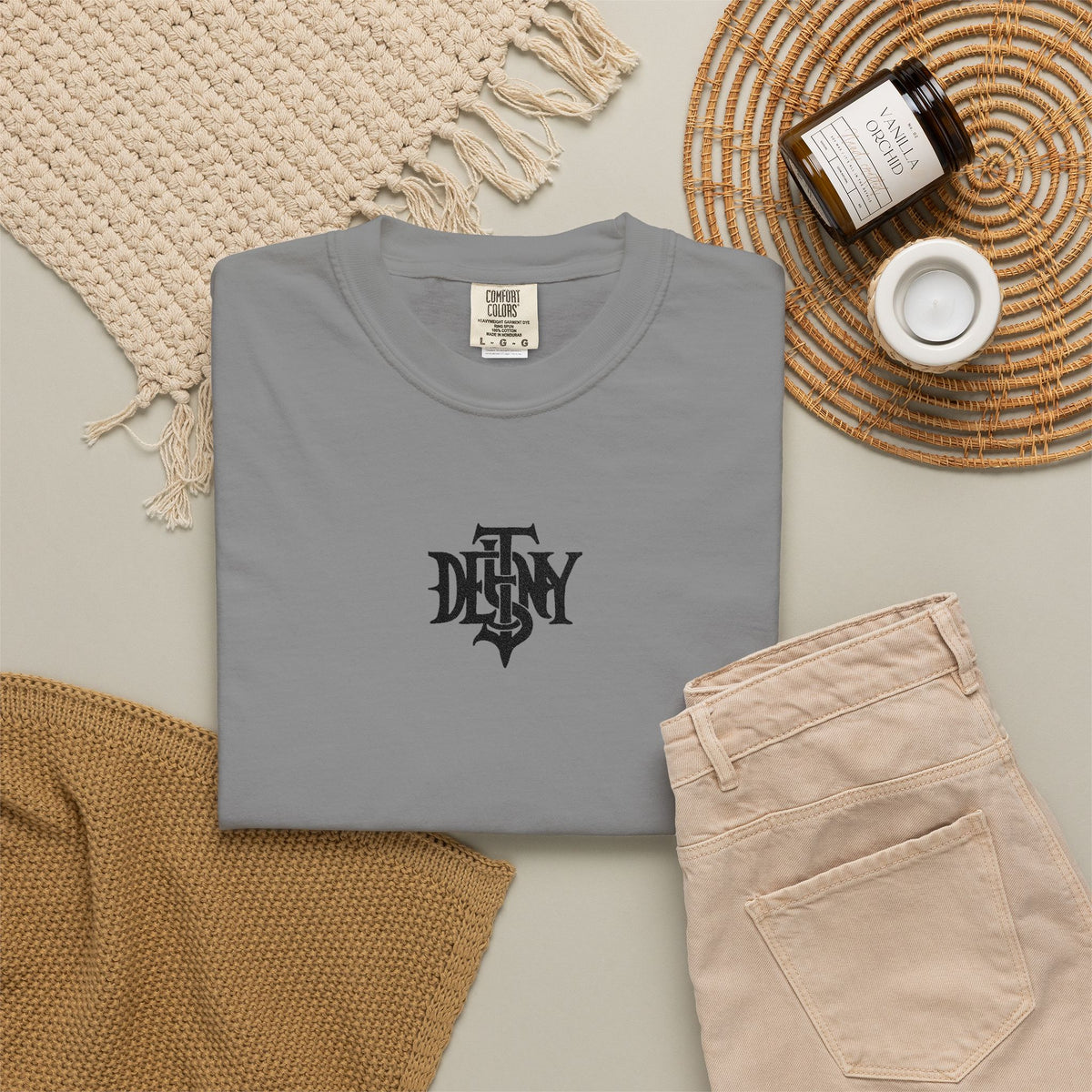 Destiny Gothic Logo T-Shirt | Minimal Chest Graphic
