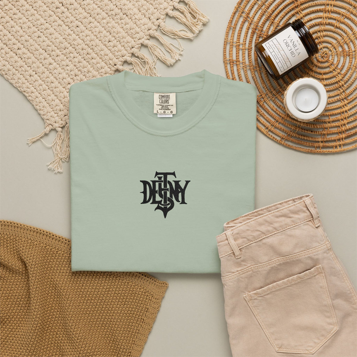 Destiny Gothic Logo T-Shirt | Minimal Chest Graphic