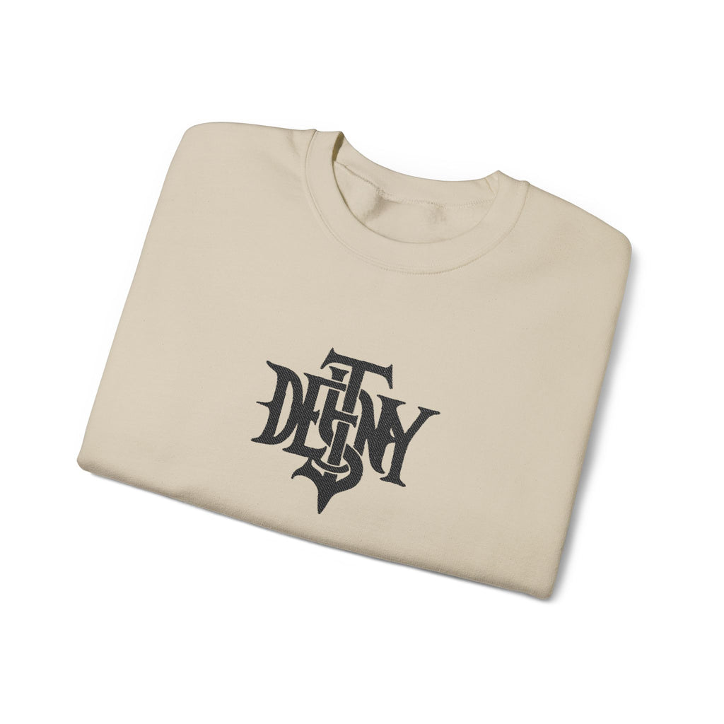 Unisex Destiny Gothic Logo Sweatshirt | Gothic Logo Crewneck