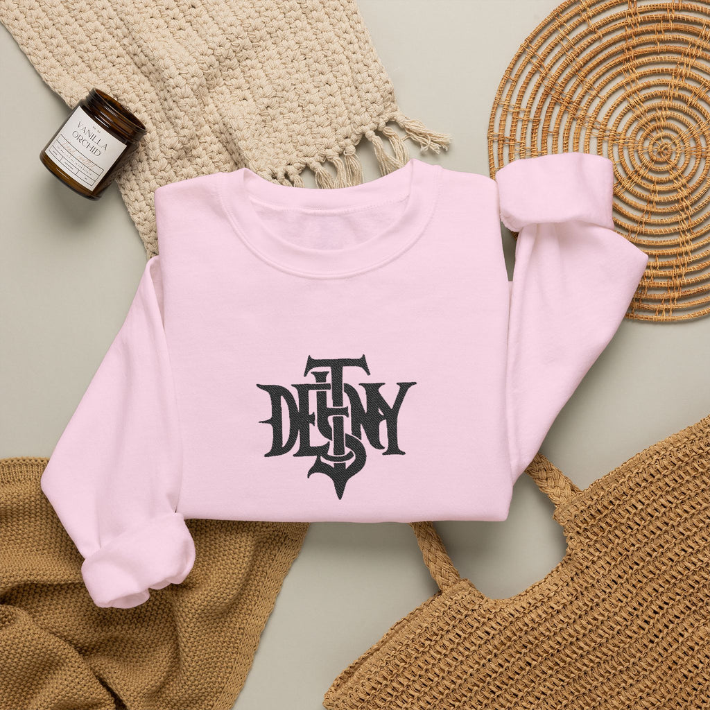 Unisex Destiny Gothic Logo Sweatshirt | Gothic Logo Crewneck