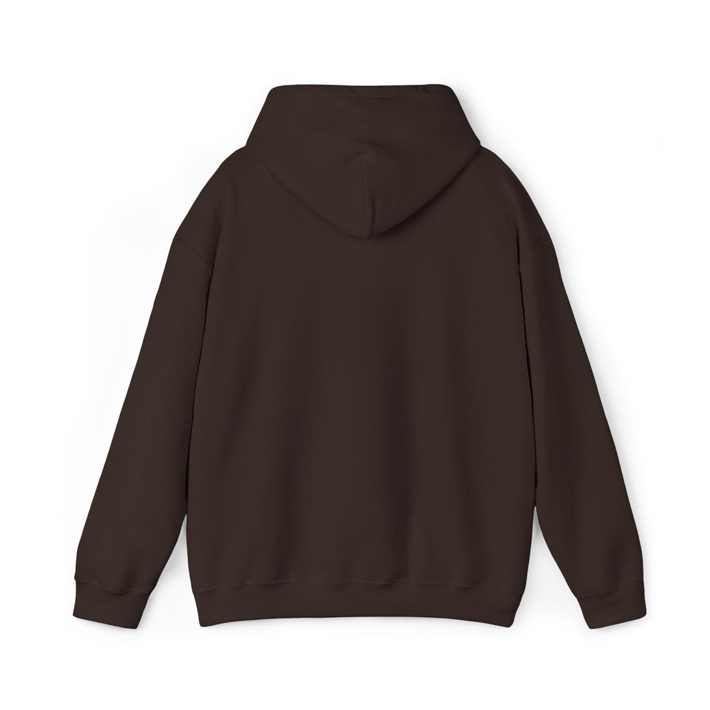 Destiny Gothic Logo Hoodie | Dark Brown Pullover Sweatshirt