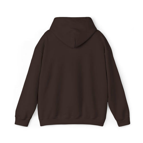 Destiny Gothic Logo Hoodie | Dark Brown Pullover Sweatshirt