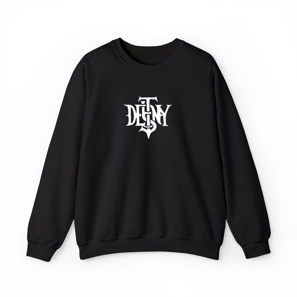 Unisex Destiny Gothic Logo Sweatshirt | Gothic Lettering, Black Pullover