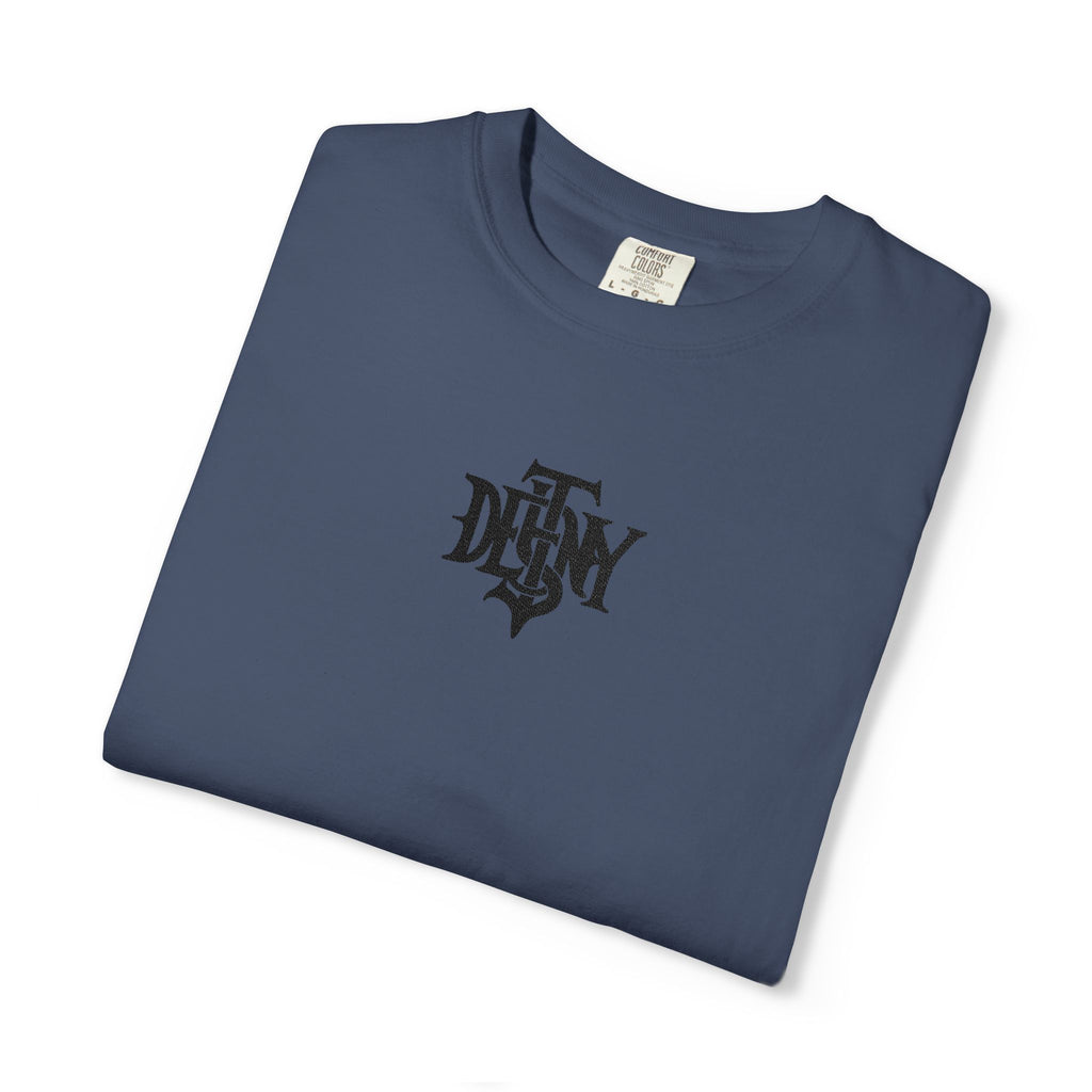 Destiny Gothic Logo T-Shirt | Minimal Chest Graphic