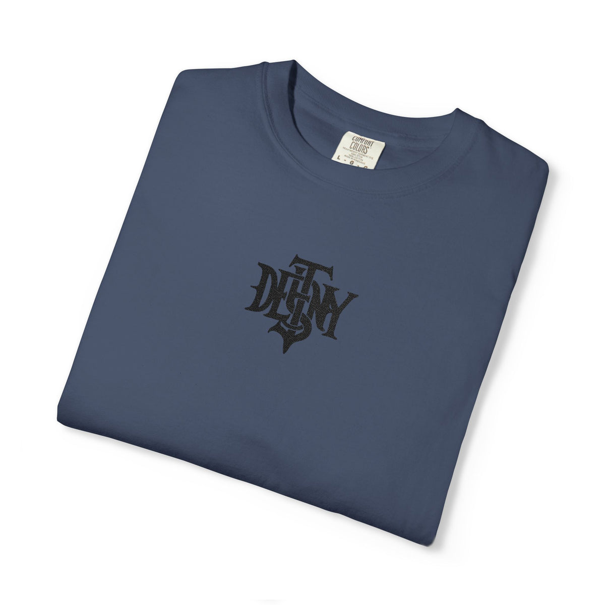 Destiny Gothic Logo T-Shirt | Minimal Chest Graphic