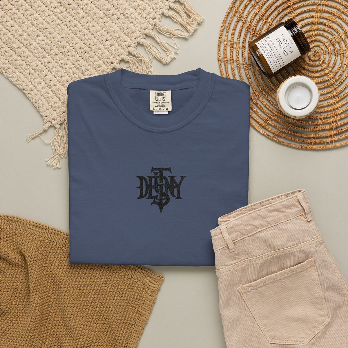 Destiny Gothic Logo T-Shirt | Minimal Chest Graphic