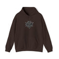 Destiny Gothic Logo Hoodie | Dark Brown Pullover Sweatshirt