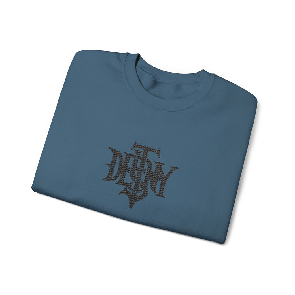 Unisex Destiny Gothic Logo Sweatshirt | Gothic Logo Crewneck