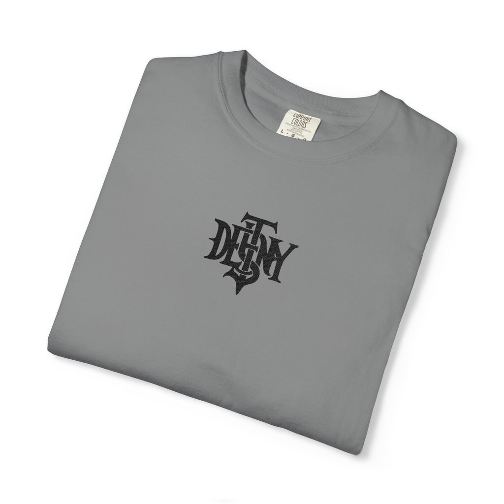 Destiny Gothic Logo T-Shirt | Minimal Chest Graphic
