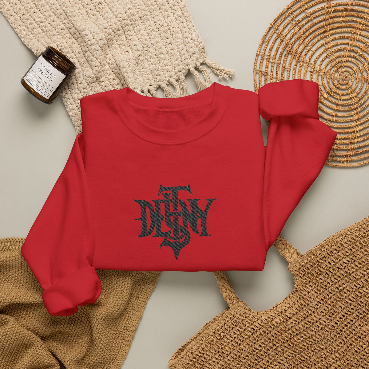 Unisex Destiny Gothic Logo Sweatshirt | Gothic Logo Crewneck